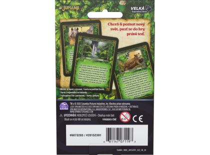Spin Master Games Jumanji karetní verze CZ