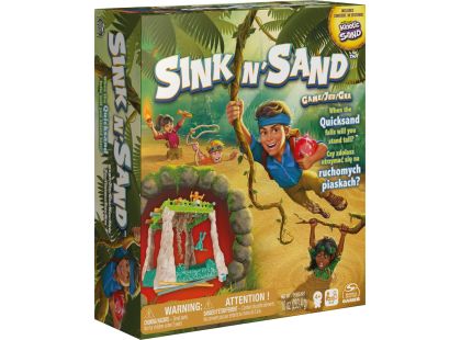 Spin Master Games společenská hra dobrodužný tekutý písek - Poškozený obal