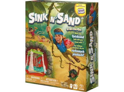 Spin Master Games společenská hra dobrodužný tekutý písek - Poškozený obal