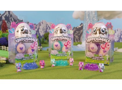 Spin Master Hatchimals exkluzivní dvojbalení zvířátek s hnízdem - Poškozený obal 