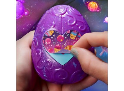 Spin Master Hatchimals kosmické panenky pixies fialové vajíčko