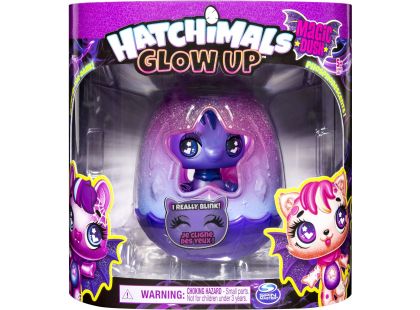 Spin Master Hatchimals velká zvířátka s efekty fialový