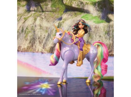 Spin Master Jednorožčí akademie světelný jednorožec a figurka 11 cm Sophia & Wildstar - Poškozený obal