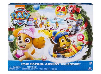 Spin Master Paw Patrol adventní kalendář