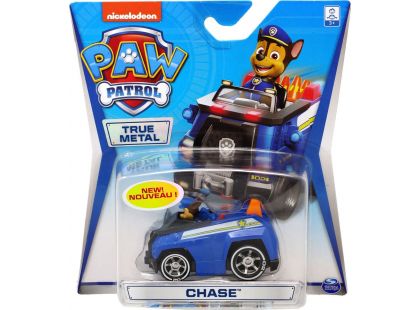 Spin Master Paw Patrol kovová autíčka super hrdinů Chase 20115874