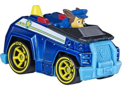 Spin Master Tlapková patrola kovová autíčka super hrdinů Chase žlutá kola