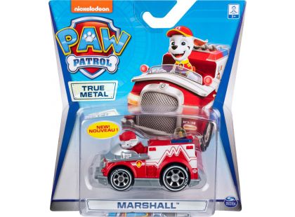 Spin Master Paw Patrol kovová autíčka super hrdinů Marshall 20120840