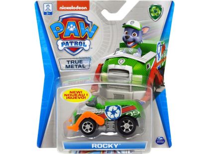 Spin Master Paw Patrol kovová autíčka super hrdinů Rocky 20121334