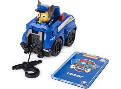Spin Master Tlapková patrola Malá vozidla s figurkou Chase auto s navijákem