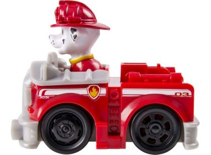Spin Master Paw Patrol Malá vozidla s figurkou Marshall hasičský vůz