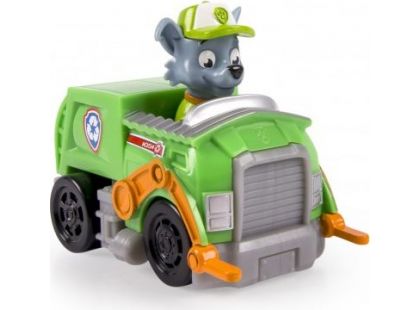 Spin Master Tlapková patrola Malá vozidla s figurkou Rocky a uklízecí vůz