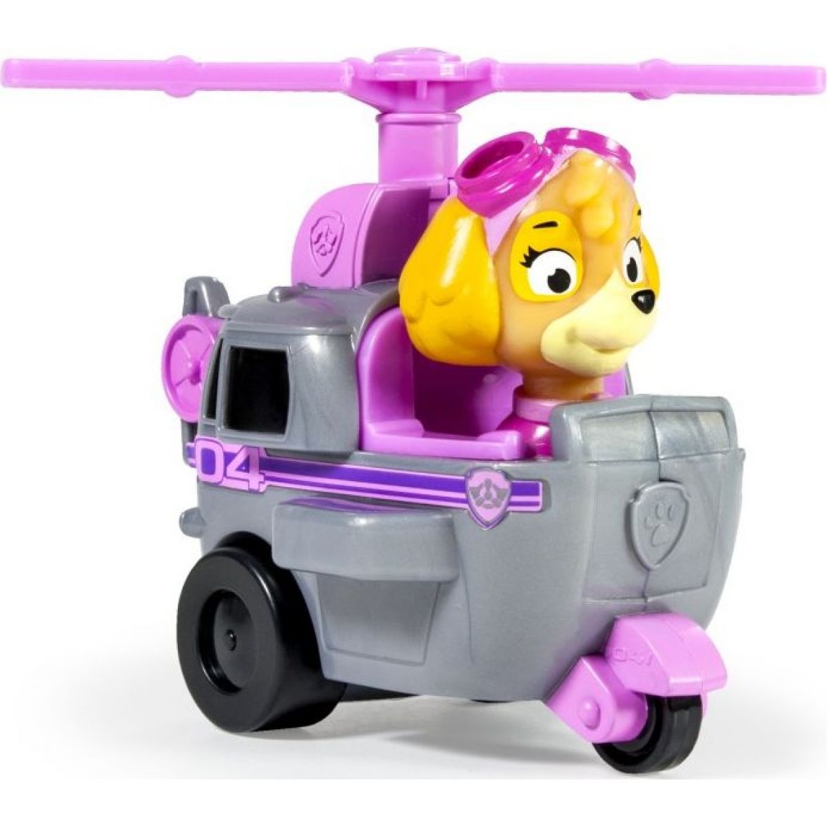 Spin Master Paw Patrol Malá vozidla s figurkou Skye vrtulník