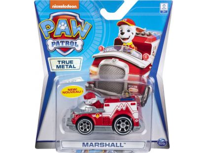 Spin Master Paw Patrol Sběratelská kovová autíčka Marshall auto