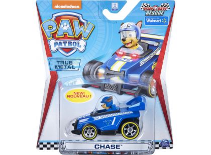 Spin Master Paw Patrol Sběratelská kovová autíčka Chase formule