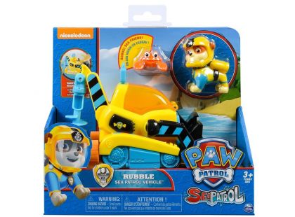 Spin Master Paw Patrol základní auta Sea Patrol Rubble