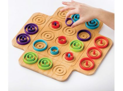 Spin Master Společenská hra Marbel otrio - dřevo