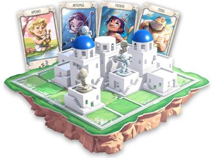 Spin Master Strategická hra Santorini - Poškozený obal