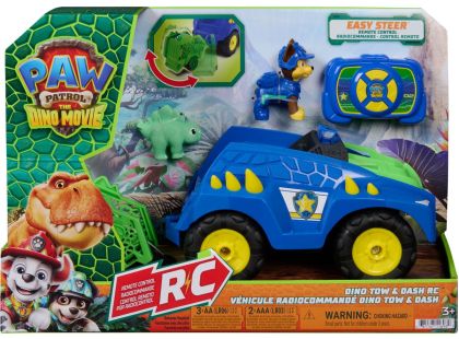 Spin Master Tlapková patrola Dino RC auto s vozíkem Chase