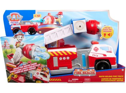 Spin Master Tlapková Patrola Fire Rescue velké interkativní hasičské vozidlo