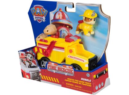 Tlapková patrola fire rescue vozidlo Rubble