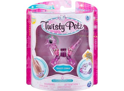 Spin Master Twisty Petz zvířátka a náramky jednobalení Snazzy Zebra - Poškozený obal