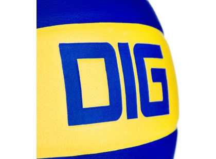 Spokey DIG II Volejbalový míč modro-žlutý vel. 5