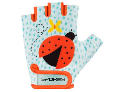 Spokey Play Ladybug Dětské cyklistické rukavice S