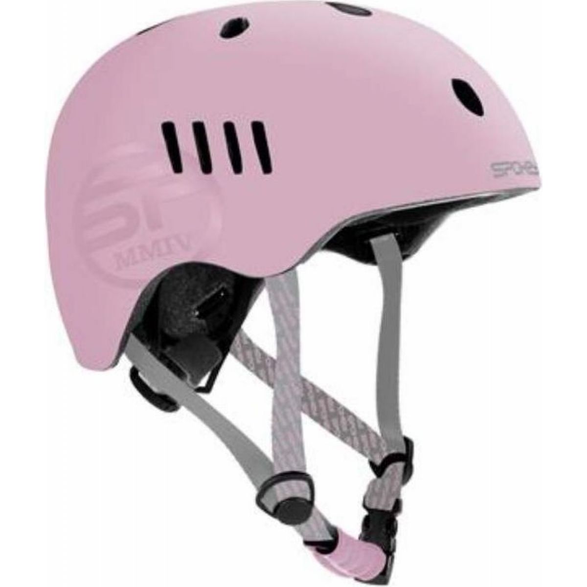 Spokey Pumptrack Juniorská cyklistická BMX přilba IN-MOLD, 48 - 54 cm, růžová