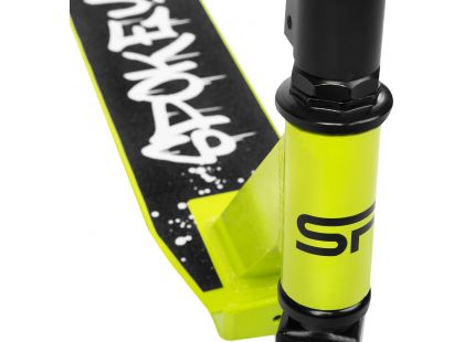 Spokey Revert Basic Koloběžka freestyle, kolečka 100 mm, limeta