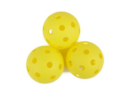 Spokey Turn Florbalové míčky 3 ks žluté