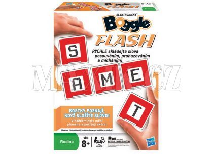 Společenská hra Boggle flash (elektronická slovní hra)