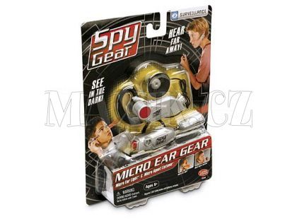 Spy Gear - Odposlouchávadlo,lampička na ucho