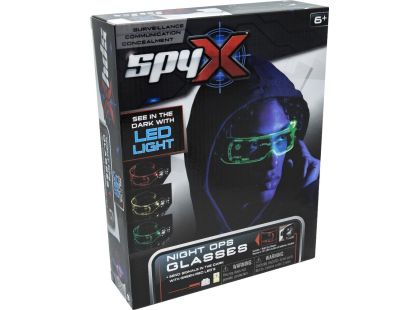 SpyX Brýle s nočním viděním LED