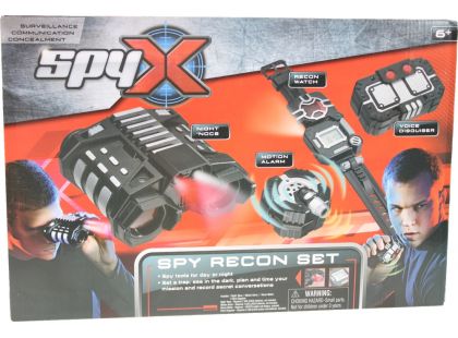SpyX Velký špiónský set s dalekohledem