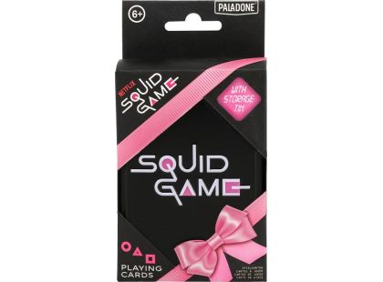 Squid Game hrací karty v boxu