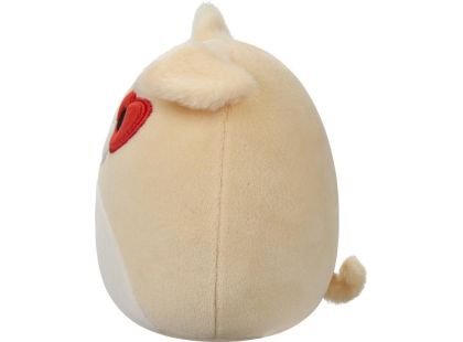 Squishmallows 1 + 1 Růžový a světlý pes - Sager a Cooper, 20 cm