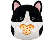 Squishmallows Černo bílá kočka - Cicely, 30 cm