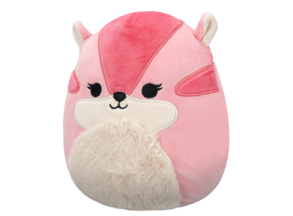 Squishmallows Chipmunk s chlupatým bříškem - Dianalee 20 cm