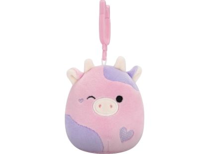 Squishmallows Klíčenka Kravička - Patty, 9 cm