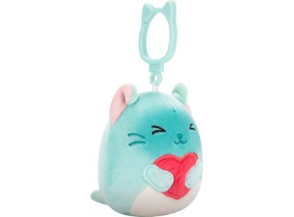 Squishmallows Klíčenka Siamská kočka - Sigrid, 9 cm