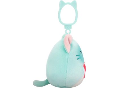 Squishmallows Klíčenka Siamská kočka - Sigrid, 9 cm