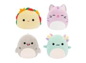 Squishmallows Micromallows 4Pack - Axolotl, Kočka, Taco, Žralok