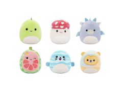 Squishmallows Micromallows 6Pack - Lev, Dinosaur, Kvajáva, Hříbek, Drak, Tuleň