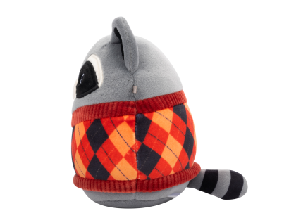 Squishmallows Mýval ve svetru - Rocky 20 cm