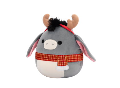 Squishmallows Osel s parohy a šálou - Jason 20 cm