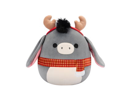 Squishmallows Osel s parohy a šálou - Jason 20 cm