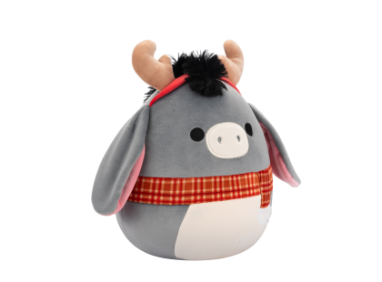 Squishmallows Osel s parohy a šálou - Jason 20 cm