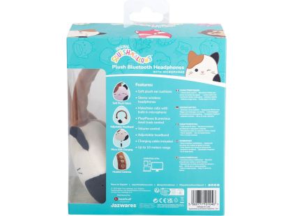 Squishmallows Plush Bluetooth Headphones - Cam