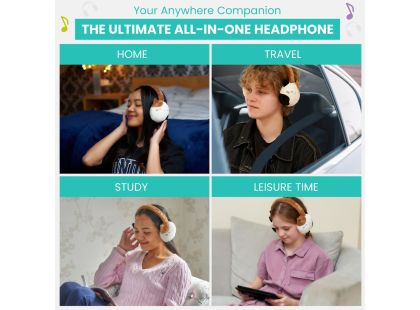 Squishmallows Plush Bluetooth Headphones - Cam