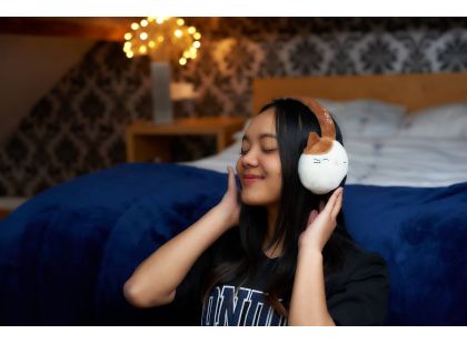Squishmallows Plush Bluetooth Headphones - Cam